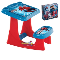 Spiderman Ders Çalışma Masası Yeni - Dede Toys