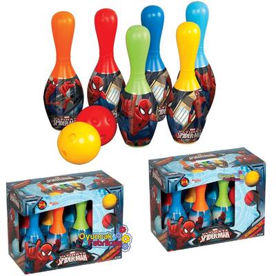 Spiderman Oyuncak Bowling Seti Çocuk Bowling Oyunu - 2