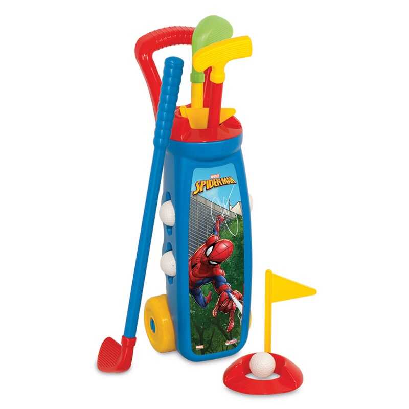 Spiderman Oyuncak Golf Arabası Seti