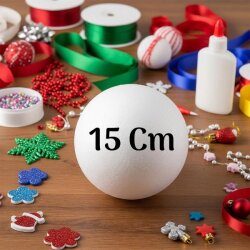 Strafor Top 15 cm (Köpük) Toplar ( 1 Adet ) - Kika