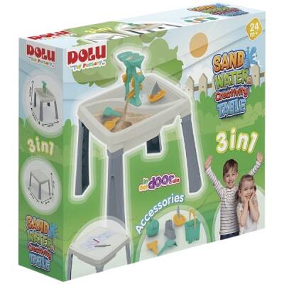 Su Kum Yaratıcılık Masası -Dolu - 1