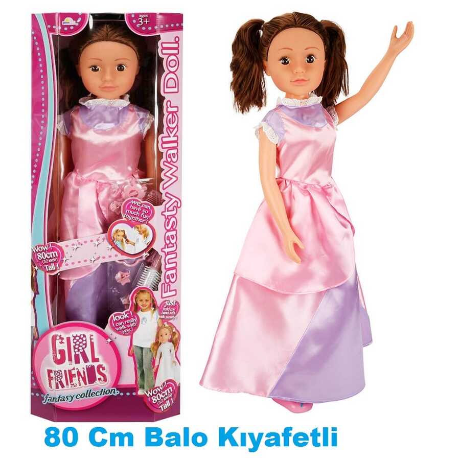 Sunman Buyuk Oyuncak Bebek Yuruyus Arkadasim 80 Cm Balo Dans Gelinlikli 3 Model Foksiyonlu Bebekler Sunman Oyuncak Fabrikasi