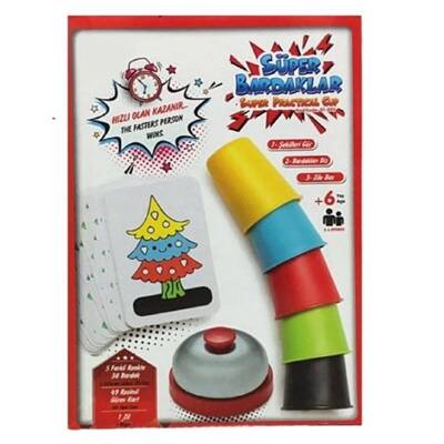 Süper Bardaklar Kutu Zeka Oyunu - 1