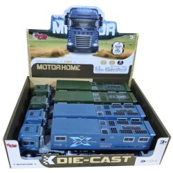 Sürtmeli Oyuncak Karavan Tır Die-Cast Işıklı ve Sesli - Vardem Oyuncak