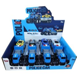 Sürtmeli Polis İlk Yardım Araçları Taşıyan Tır Die-Cast 4X4 - Vardem Oyuncak