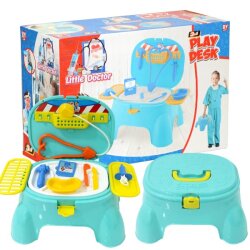 Tabureli Little Oyuncak Doktor Seti 16 Parça - BY