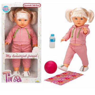 Tina Sporty Eşofmanlı Oyuncak Et Bebek 45 cm - 1