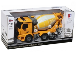 Uzaktan Kumandalı Full Fonksiyonlu Şarjlı 1:20 Beton Mikseri Mercedes Benz Arocs - Vardem Oyuncak