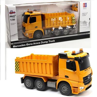Uzaktan Kumandalı Full Fonksiyonlu Şarjlı 1:20 Damperli Kamyon Mercedes - 1