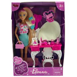 Vardem Kutulu Güzellik Masalı Bebek Set 11,5 inç - Vardem Oyuncak
