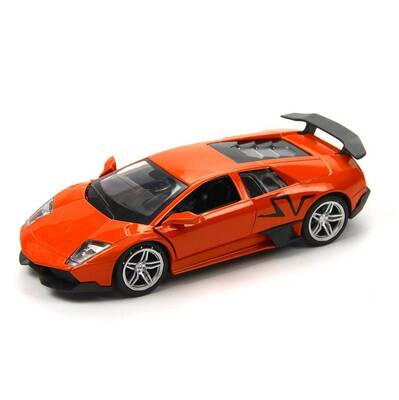 Vardem Metal Çek Bırak Araba 1:36 Die Cast Spor Araba Rüzgarlık Kanatlı - 4