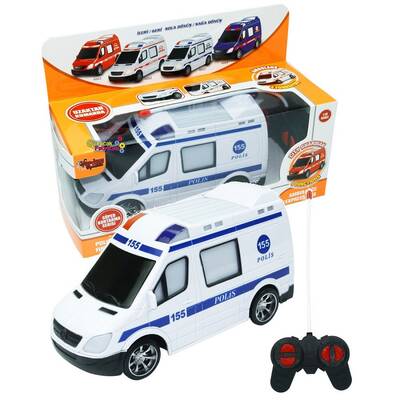 Vardem Oyuncak Uzaktan Kumandalı Full Foksiyon Polis Arabası Işıklı - 1