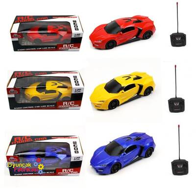 Vardem Oyuncak Uzaktan Kumandalı Full Fonksiyon 1/20 Işıklı Model Spor Araba Pilli - 2