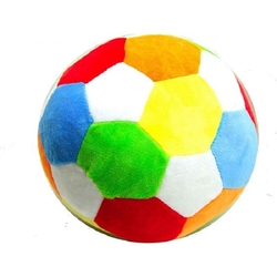 Vardem Renkli Peluş Top Çıngıraklı 20 cm - Halley Oyuncak
