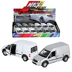 Welly Ford Transit Connect 1:32 Çek Bırak Diecast Metal Model Araba - Welly