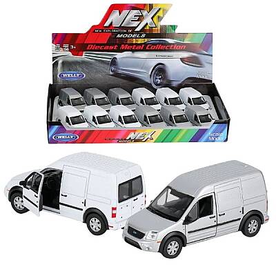 Welly Ford Transit Connect 1:32 Çek Bırak Diecast Metal Model Araba - 1
