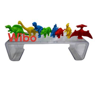 Wibo Dinozor Oyuncak Seti 100’lü-Karışık Renk 8 Model Plastik Figür - 3