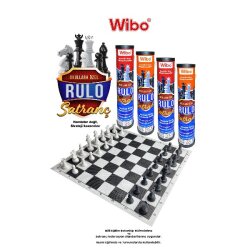 Wibo Okullara Özel Rulo Satranç Takımı Çantalı Satranç (Taşıma İpli) - WİBO