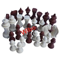 Wibo Plastik Satranç Piyonu Satranç Taşı ( Şah 7 Cm ) - 2