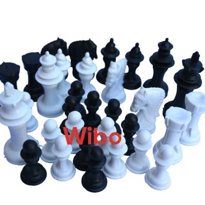 Wibo Plastik Satranç Piyonu Satranç Taşı ( Şah 7 Cm ) - 4