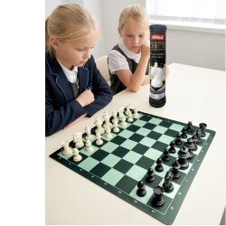 Wibo Profesyonel Satranç Takımı (90 MM - AĞIRLIKLI-500 gr)Çift Çevirme Kapaklı - 3