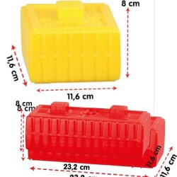 Yapı Oyuncakları Tuğla Blok 43 Parça Araba Seti - 3