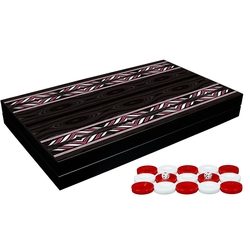 Yenigün Trendy Tavla Takımı Siyah Sedef Büyük Boy - 3