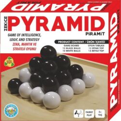 Zekice Ahşap Piramit Oyunu Zeka Mantık Ve Strateji Oyunu - ZEKİCE