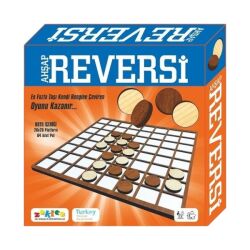 Zekice Ahşap Reversi Plan Kur Akıl Oyunu Akıl Zeka Strateji - ZEKİCE