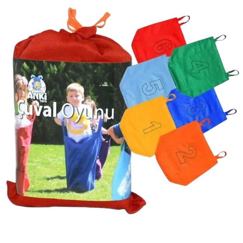 Zıp Zıp Çuval Oyunu Zıp Zıp Çuval Renkli 6